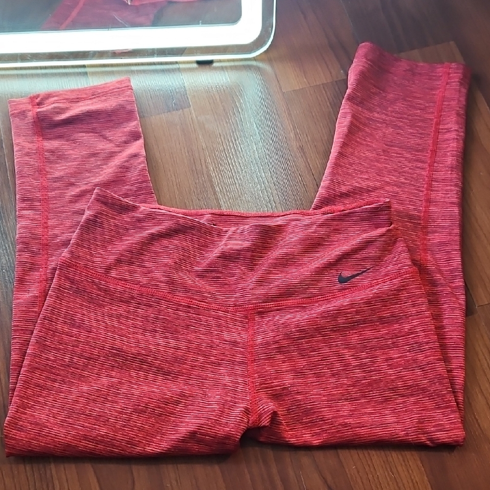 Nike Vibrant Red Leggings